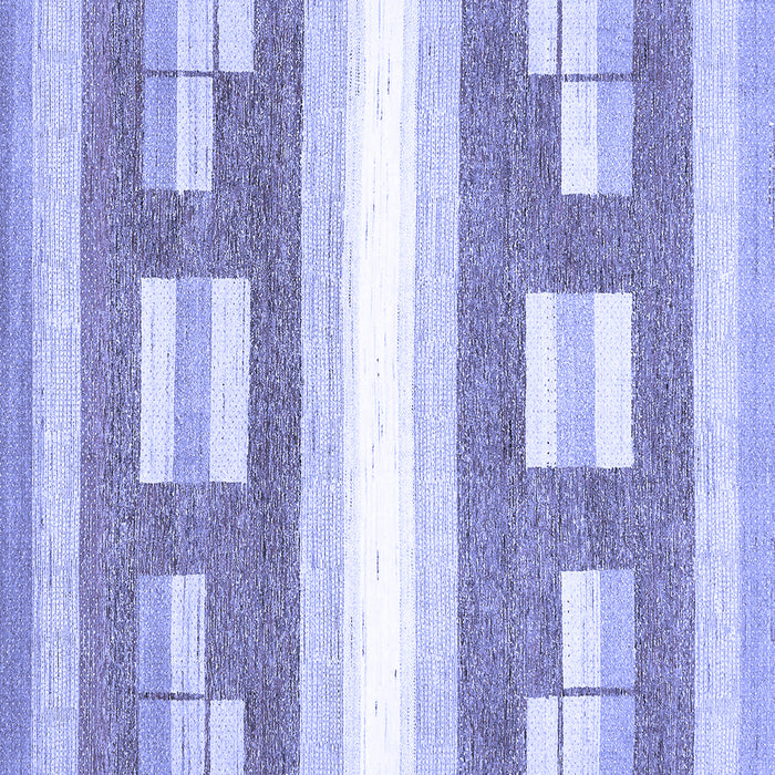 Square Machine Washable Solid Blue Modern Rug, wshabs402blu