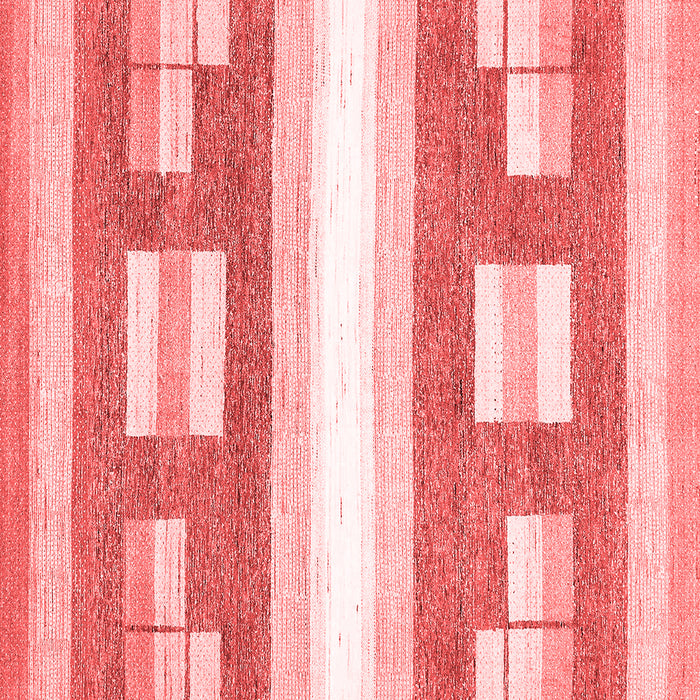 Machine Washable Solid Red Modern Rug, wshabs402red