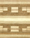 Abstract Cinnamon Brown Solid Rug, abs402