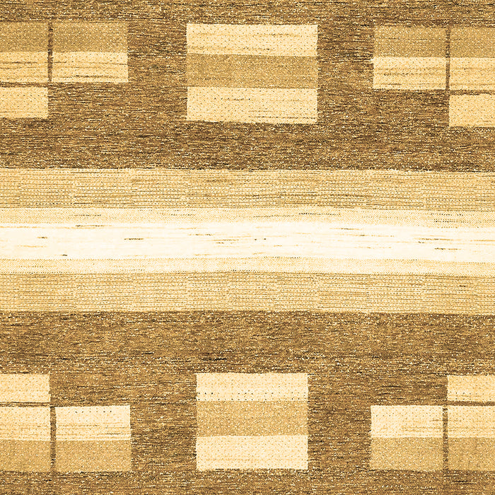 Machine Washable Solid Brown Modern Rug, wshabs402brn