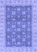 Oriental Blue Traditional Rug, abs4030blu