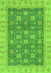 Oriental Green Traditional Rug, abs4030grn