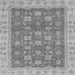 Square Oriental Gray Traditional Rug, abs4030gry