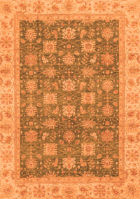 Oriental Orange Traditional Rug, abs4030org