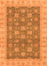 Oriental Orange Traditional Rug, abs4030org