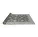 Sideview of Oriental Gray Traditional Rug, abs4031gry