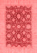 Oriental Red Traditional Area Rugs