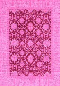 Oriental Pink Traditional Rug, abs4031pnk