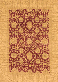 Oriental Brown Traditional Rug, abs4031brn