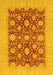 Oriental Yellow Traditional Rug, abs4031yw