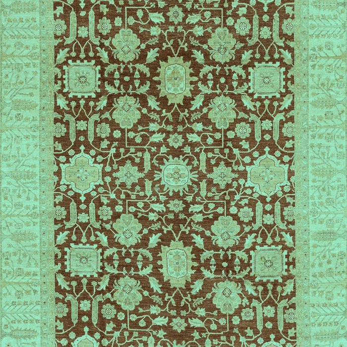 Oriental Turquoise Traditional Rug, abs4031turq