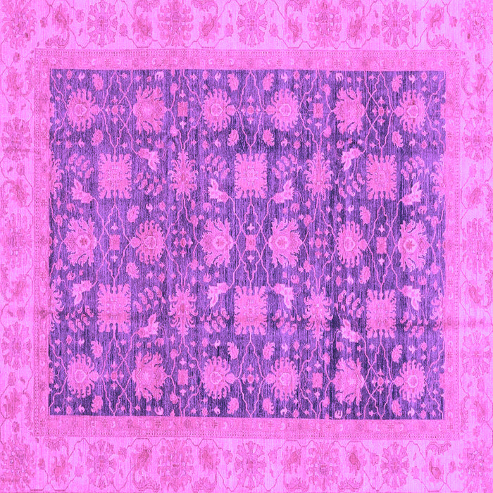 Square Oriental Purple Modern Rug, abs4032pur