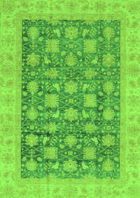 Oriental Green Modern Rug, abs4032grn