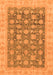 Oriental Orange Modern Rug, abs4032org