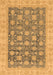 Oriental Brown Modern Rug, abs4032brn