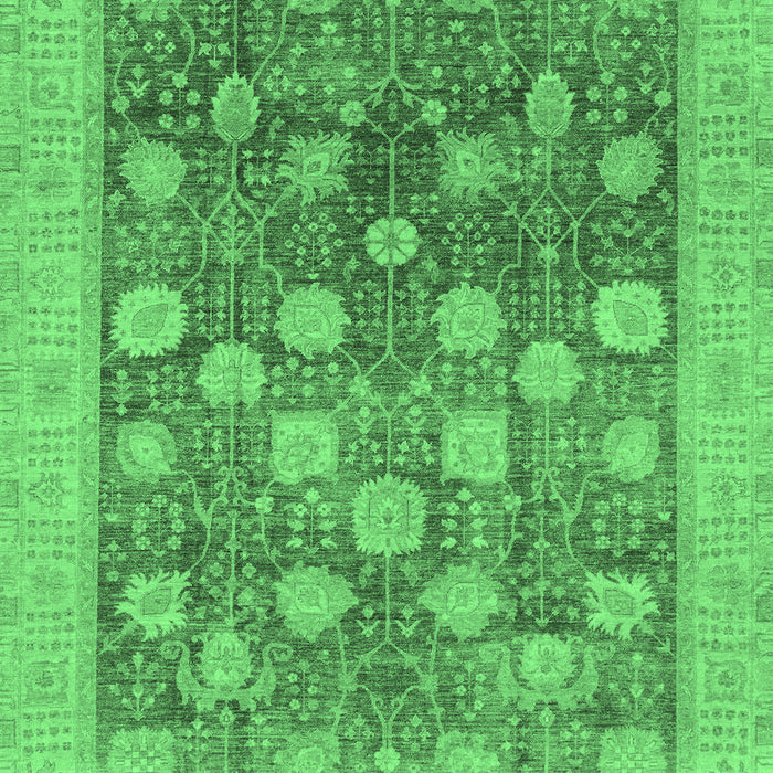Oriental Emerald Green Modern Rug, abs4033emgrn
