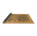 Sideview of Oriental Brown Modern Rug, abs4033brn