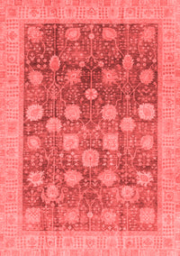 Oriental Red Modern Rug, abs4033red