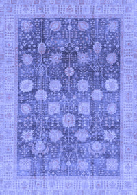 Oriental Blue Modern Rug, abs4033blu