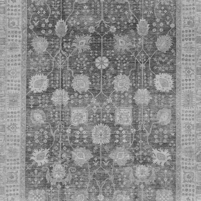 Machine Washable Oriental Gray Modern Rug, wshabs4033gry