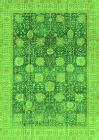 Oriental Green Modern Rug, abs4033grn