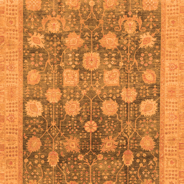 Oriental Orange Modern Rug, abs4033org