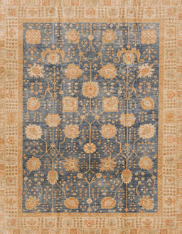 Abstract Brown Oriental Rug, abs4033