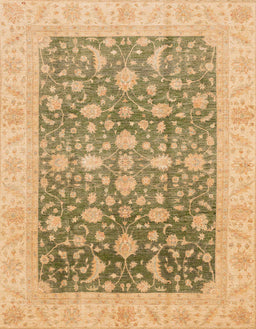 Abstract Dark Brown Oriental Rug, abs4034