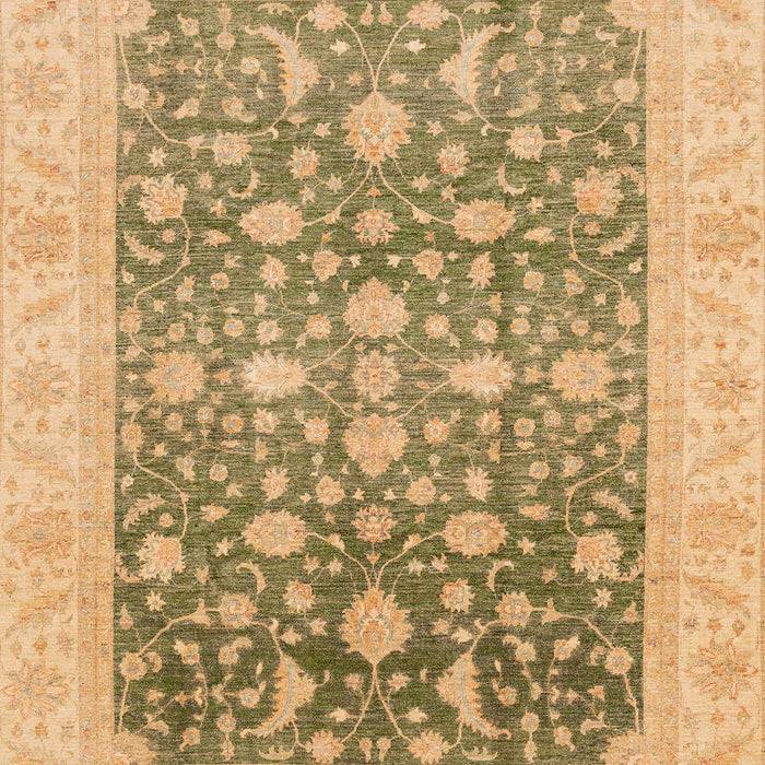 Abstract Dark Brown Oriental Rug, abs4034