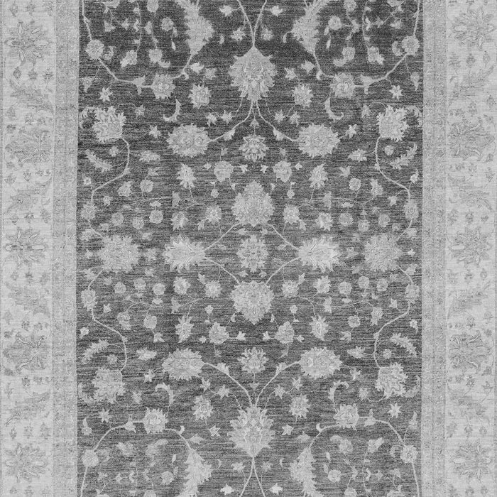 Machine Washable Oriental Gray Modern Rug, wshabs4034gry