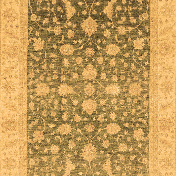Machine Washable Oriental Brown Modern Rug, wshabs4034brn