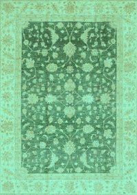 Oriental Turquoise Modern Rug, abs4034turq