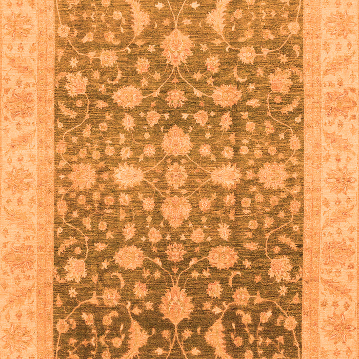 Oriental Orange Modern Rug, abs4034org