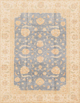 Abstract Pastel Orange Oriental Rug, abs4035