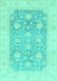 Oriental Turquoise Modern Rug, abs4035turq