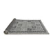 Sideview of Oriental Gray Modern Rug, abs4036gry