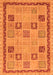 Oriental Orange Modern Rug, abs4036org