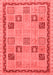 Oriental Red Modern Area Rugs