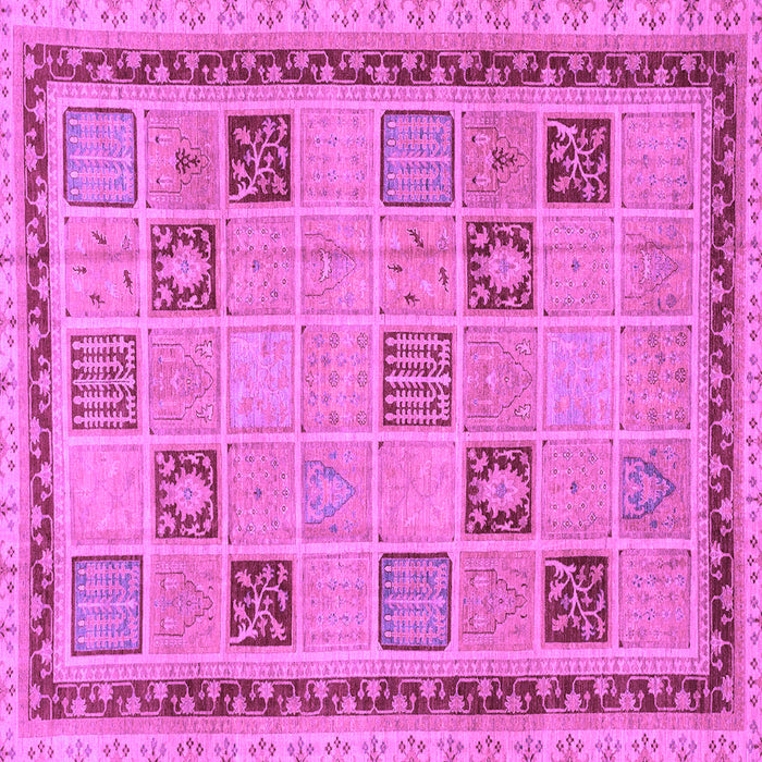 Square Oriental Purple Modern Rug, abs4036pur