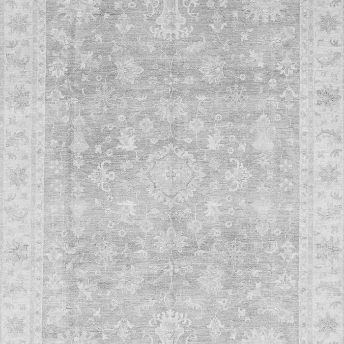 Machine Washable Oriental Gray Modern Rug, wshabs4037gry