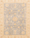 Abstract Brown Oriental Rug, abs4037