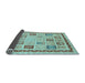 Sideview of Oriental Light Blue Modern Rug, abs4038lblu