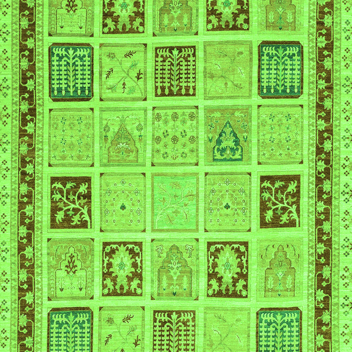 Oriental Green Modern Rug, abs4038grn