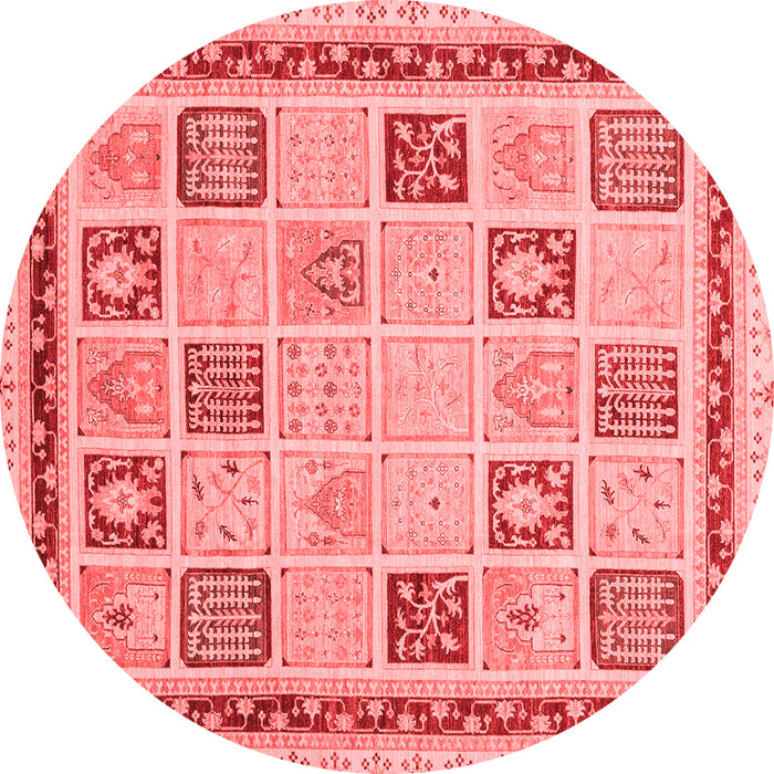 Oriental Red Modern Rug, abs4038red