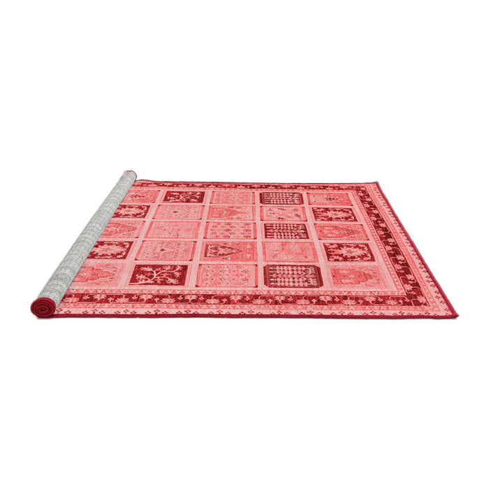 Modern Red Washable Rugs