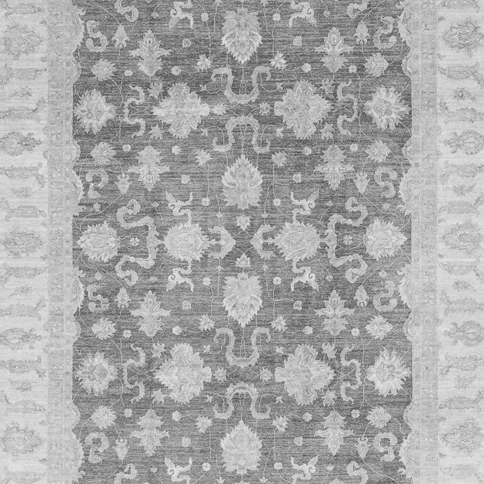 Machine Washable Oriental Gray Modern Rug, wshabs4039gry