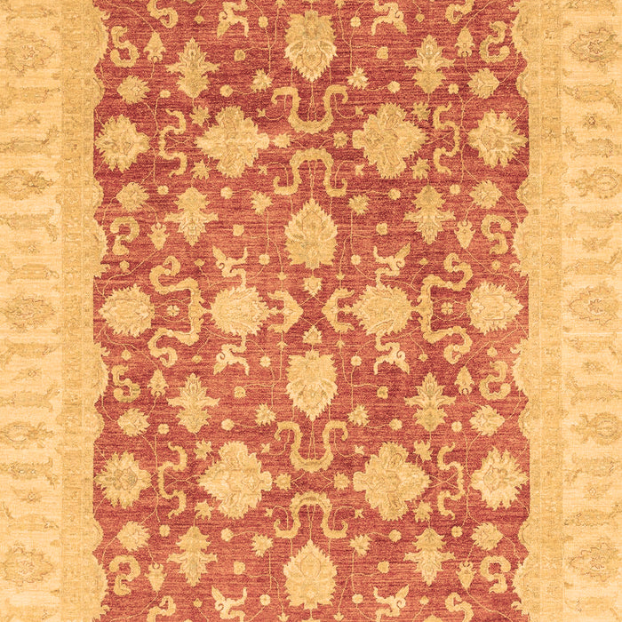 Machine Washable Oriental Brown Modern Rug, wshabs4039brn