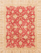 Abstract Bright Orange Oriental Rug, abs4039