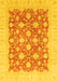 Oriental Yellow Modern Rug, abs4039yw