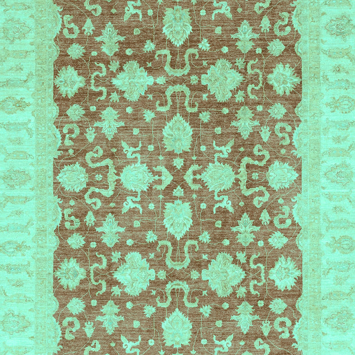 Oriental Turquoise Modern Rug, abs4039turq